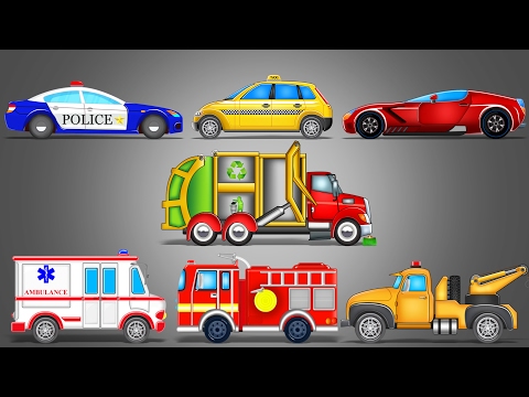 Street Vehicles | LearnIng Vehicles | Car Cartoon | Video For Kids