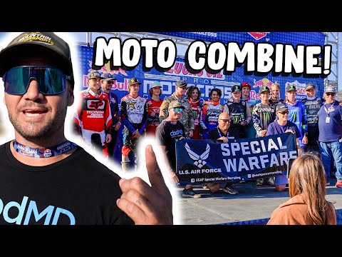 CHAD REED COACHING THE PRO MOTO COMBINE!