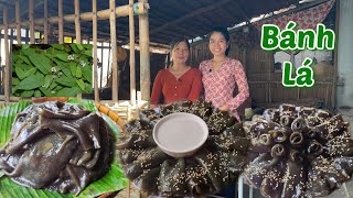 BÁNH LÁ MƠ cách làm đơn giản để có món bánh quê hấp dẫn của người miền tây