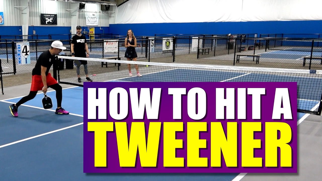Learning How To Hit a Tweener in Pickleball