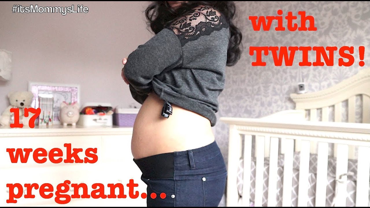 17 Week Pregnancy Update With Twins Itsmommyslife Youtube 