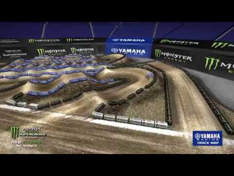 2018 Yamaha Track Map: San Diego