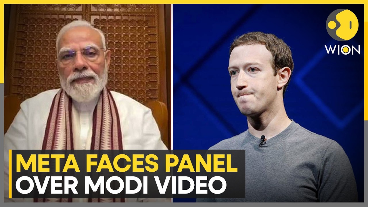 Meta Under Fire As Panel Seeks Answers Over PM Modi Video Takedown | WION