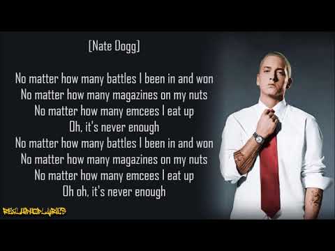 Eminem - Never Enough ft. 50 Cent & Nate Dogg (Lyrics)