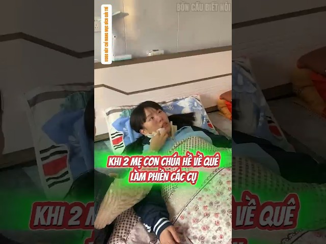 Tiểu Vũ Hề Hước Phần 69: Genz Làm Mẹ Tập 32 - Khi 2 Mẹ Con Chúa Hề Về Quê Làm Phiền Các Cụ
