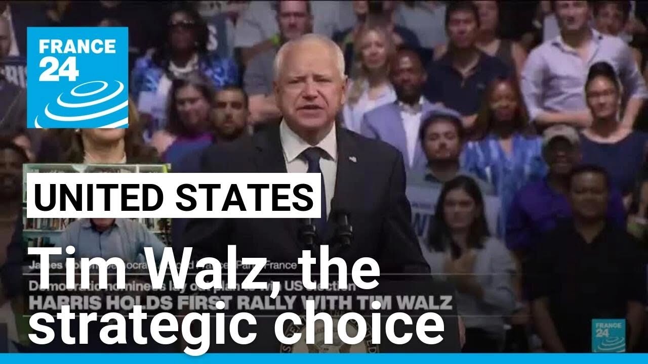 Tim Walz, Kamala Harris' strategic choice • FRANCE 24 English