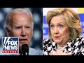 Did Hillary Clinton just stab President Biden in the back?