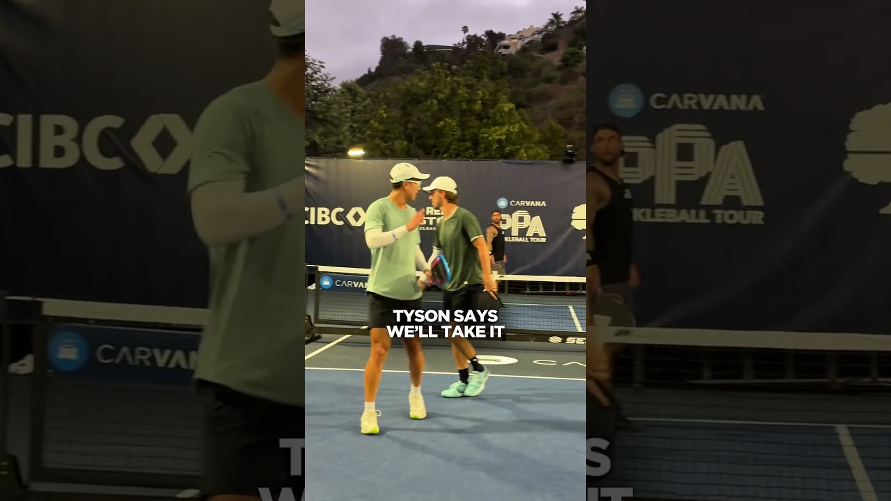 You ever seen someone celebrate a pickleball point TOO early?!