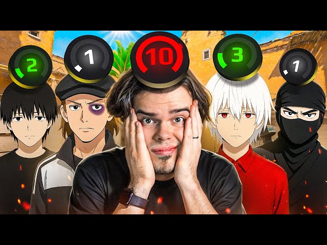 КАК Я СОБРАЛ КОМАНДУ ИЗ 1-2 LVL FACEIT В CS2