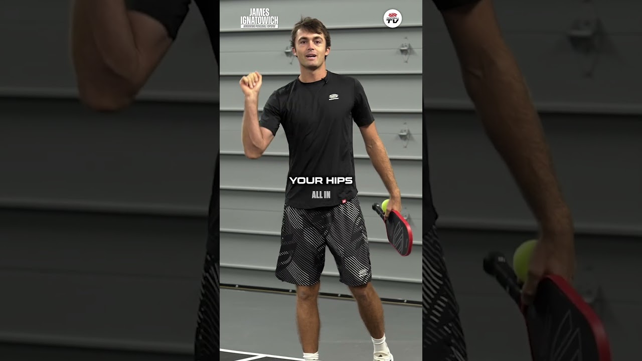 @JamesIgnatowich will teach you an effective drive 💥 #pickleball #pickleballislife