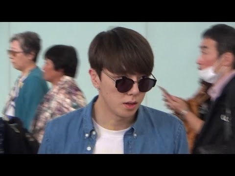 EXO Dance Tutor - Kasper 金泰宇Kim Tae Woo(김태우) Arrived Hong Kong Airport 20160513