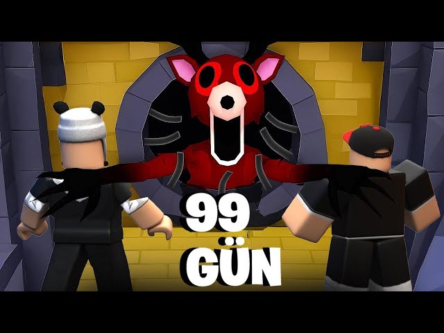 Canavarın Sırrını Bulduk... Ormanda 100 Gün Hayatta Kal - Roblox