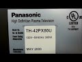 Panasonic TH-42PX75 80 TH-C42hD18 Dead TV Repair Fix TXN/P1XGTUS HNTUS LSJB1260 LSEP1260