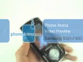 Samsung SGH F400 Preview