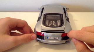 MAISTO Автомодель (1:18) Audi R8 серебристый (36143 silver)