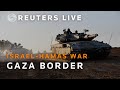 LIVE: View over Israel-Gaza border