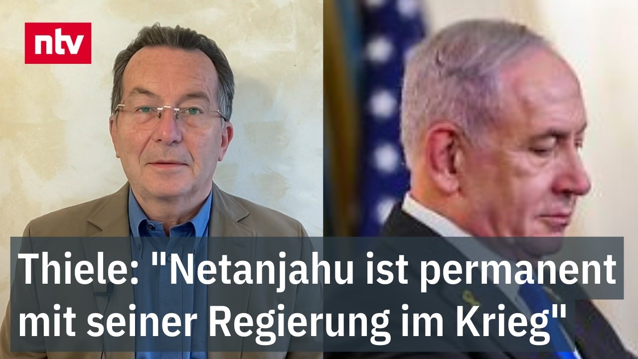 Thiele: "Netanjahu ist permanent mit seiner Regierung im Krieg"