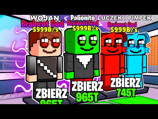 DODAŁEM YOUTUBERÓW jako ITALIAN BRAINROT w ROBLOX!