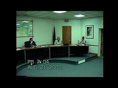 Rouses Point Village Board Meeting  8-21-00