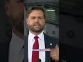 Vance calls out NBC News: Worst of all the fake news #shorts #jdvance #media #latest #us #nbc