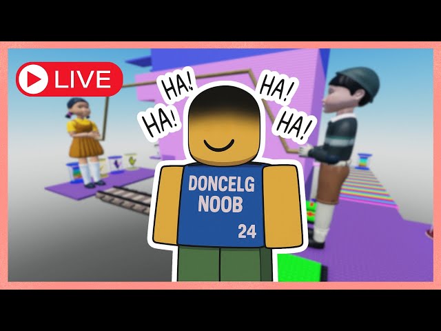 HARI INI KITA MAIN SQUIDGAME TROLL TOWER AJA YA, TANGAN KU SAKIT !! #roblox #live #robloxindonesia
