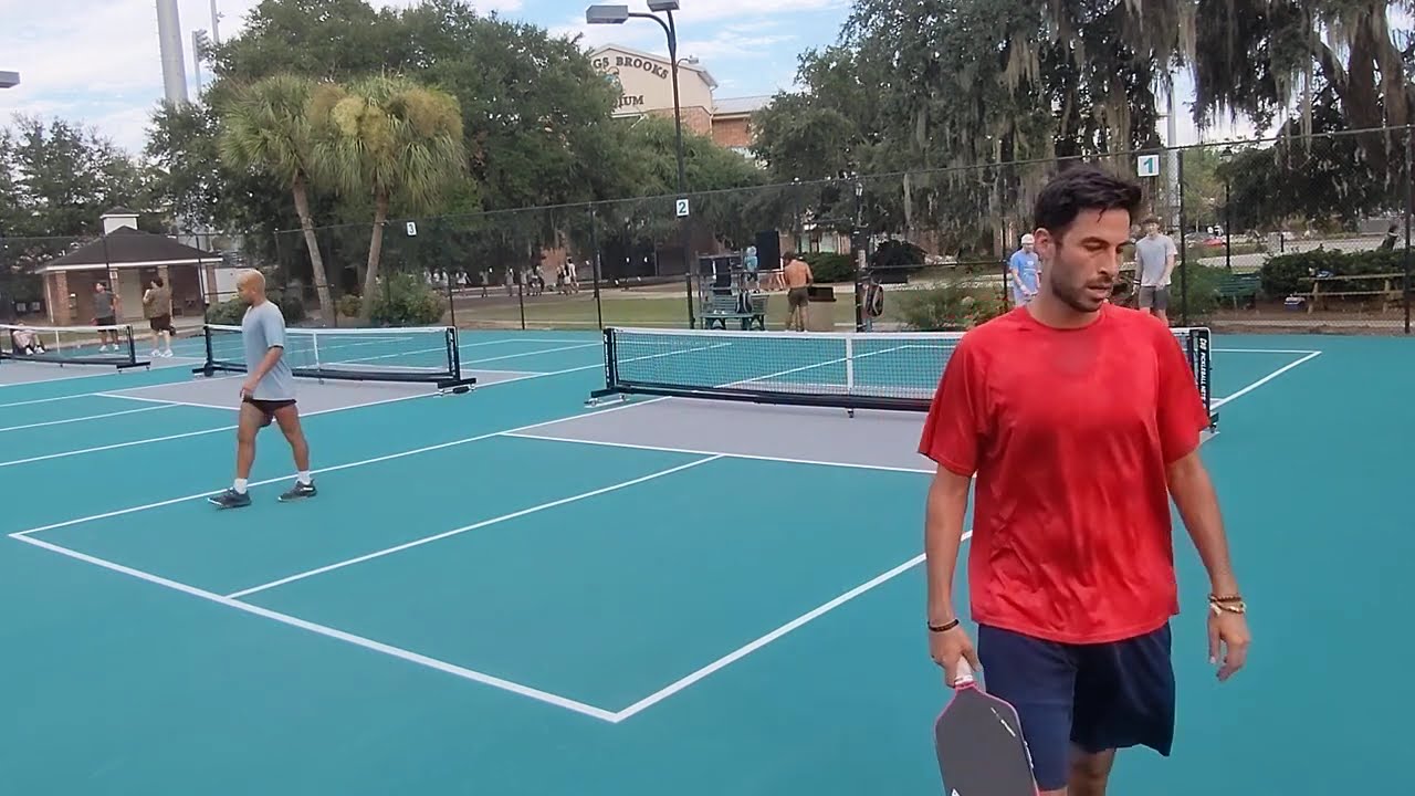 4.5 21 YEAR OLDS BATTLE TIL THE END! 4.0 Pickleball at Coastal Carolina University , SC