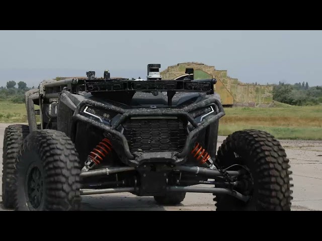 AI戰車悄登俄羅斯邊境 美軍無人駕駛補給車「自己跑全場」