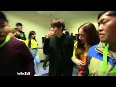 L & Krystal (Myungstal) Moment at IQIYI All Star Carnival 2016