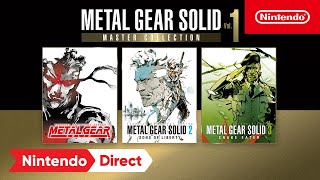 METAL GEAR SOLID: MASTER COLLECTION Vol. 1 - Nintendo Direct 6.21.2023