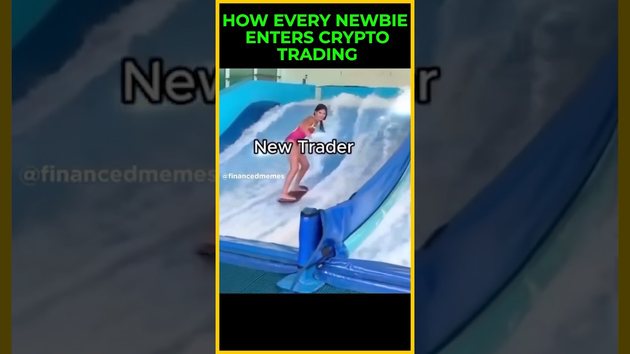 Every new crypto traders journey 😂 shorts