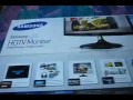 Samsung T24B350 combo tv computer LED monitor  unboxing