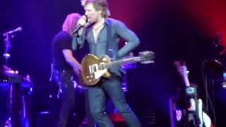 Bon Jovi Concert April 5 2013 Winnipeg MB Canada - Start Me Up - keels vision