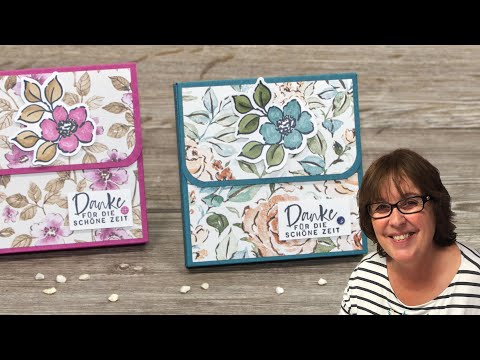 Quickly crafted enchanting goodie・Great souvenir・Enchanting Floral series・Stampin’ Up!