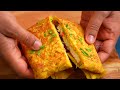 నిమిషాల్లో తయారయ్యే ప్యూర్ వెజ్ ఆమ్లెట్ | 100% Pure Veg Bread Omelette Recipe  - 03:19 min - News - Video