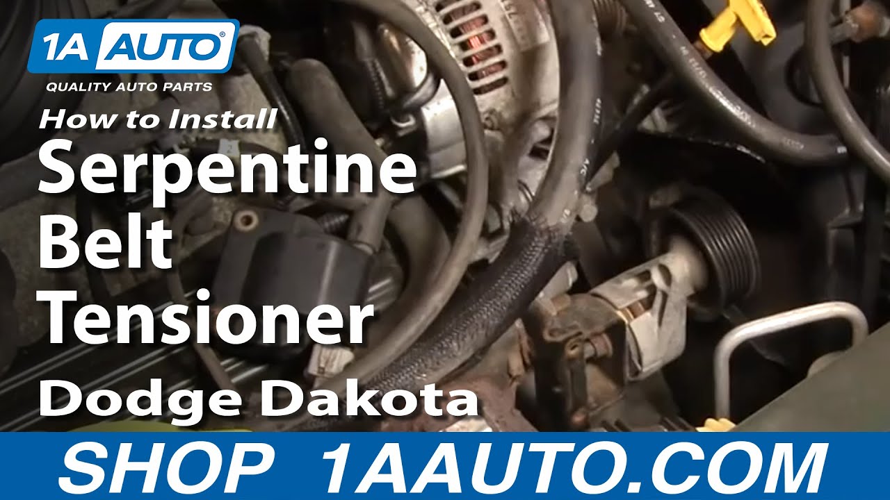 Replacing a serpentine belt on a jeep cherokee #5