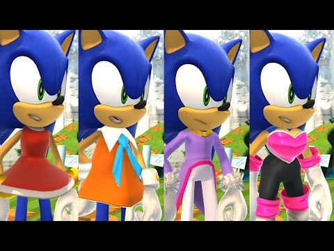 Upload mp3 to YouTube and audio cutter for Sonic in Female Outfits Sonic Generations Mod download from Youtube
