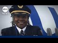 First Black woman to fly in the US Air Force takes final flight
