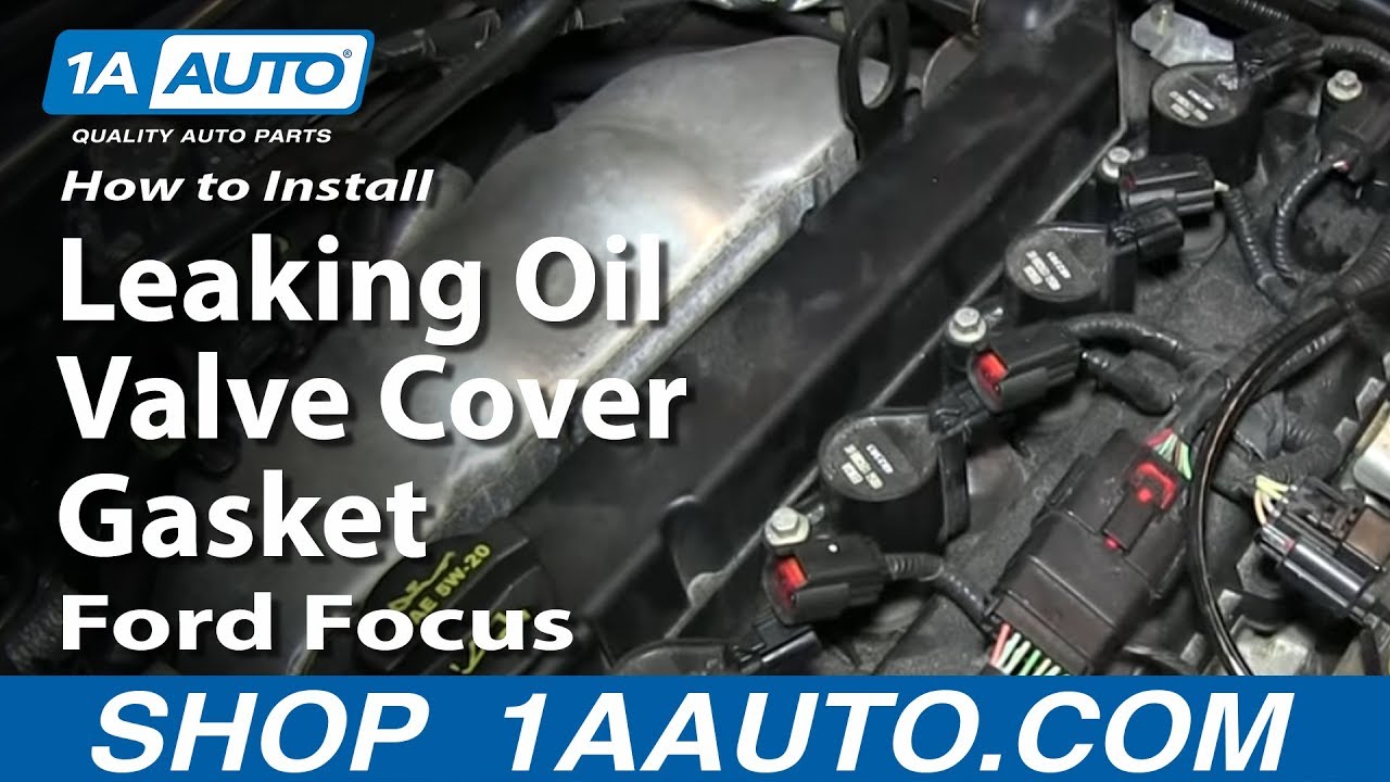 Replacing valve cover gasket ford focus #5