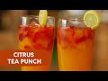 Citrus Tea Punch | रिफ्रेशिंग टी बनाइये | Summer Coolers | #BeatTheHeat | Sanjeev Kapoor Khazana