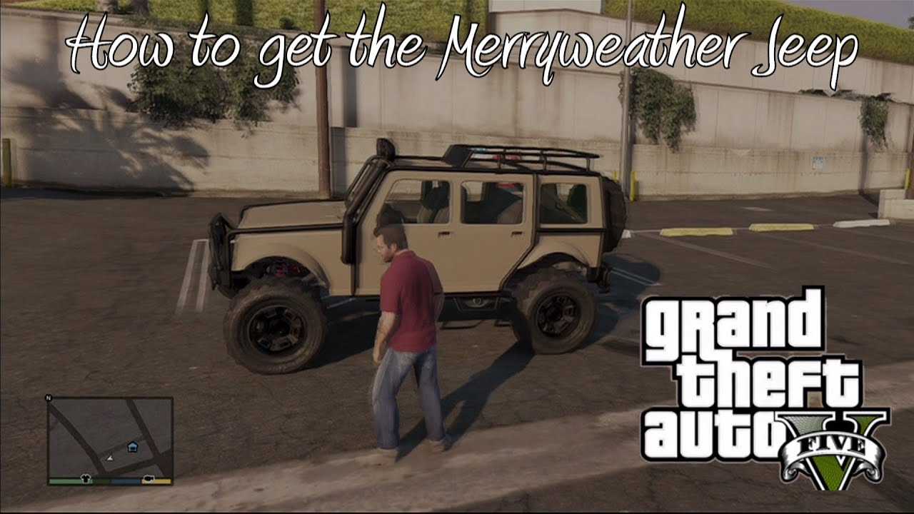 How to get merryweather security jeep #1