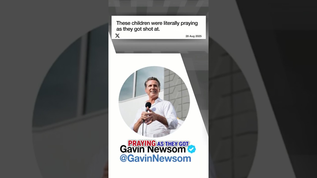 Newsom TORCHED for school shooting response: 'This should ENRAGE conservatives' #shorts