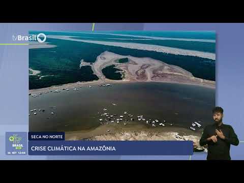 Clima seco aflige a região amazônica