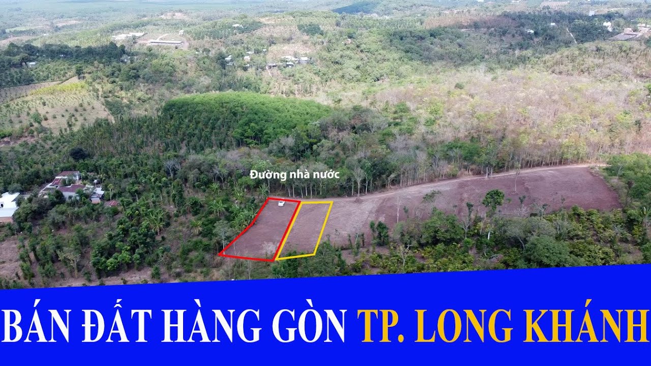 Bán 2.200m2 đất Hàng Gòn giá rẻ nhất TP Long Khánh đường nhà nước, ô tô đến đất giá 3.3 tỷ/2.200m2 video