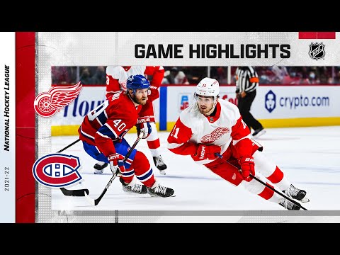Red Wings @ Penguins 10/23/21 | NHL Highlights