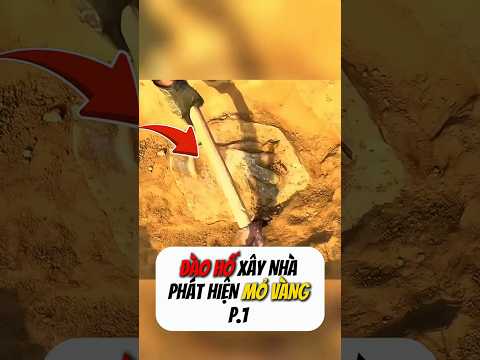 Không Ngờ Khi Đào Hố Xây Nhà Lại Tìm Thấy Mỏ Vàng Cực Lớn.#vairal #video #shorts #bian