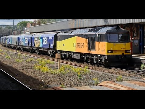 GBRf 60056 at Stockport with thrash 12/05/2021