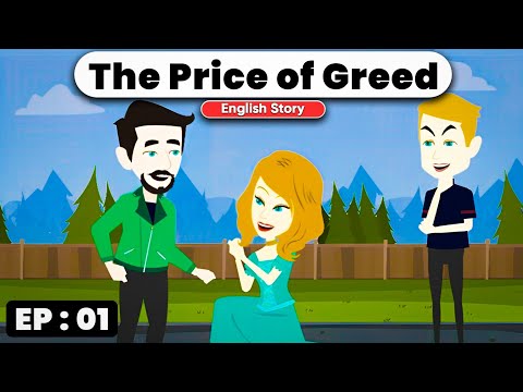 The Price Of Greed part 01 | English Story | Learn English | Animated story | Parvi English