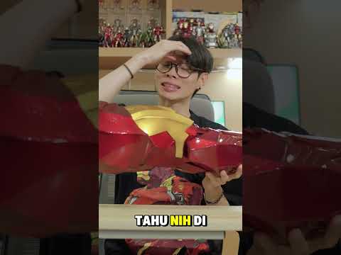 zthobbyjajan custom tangan kanan mark 7 yang bisa dipake! #shortvideo #ironman