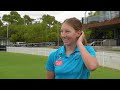 Darcie Brown speaks ahead of Strikers v Hurricanes  - 03:11 min - News - Video