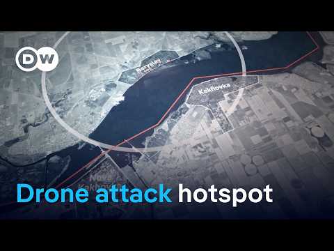 Residents, police in Ukraine town say Russia is using civilians for drone target practise| DW News